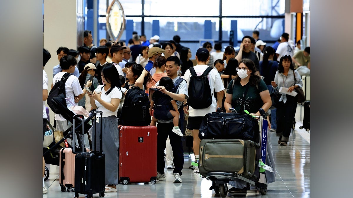 ７月の訪日外国人、前年同月比４・４％増の３４３万７０００人…７月として最多